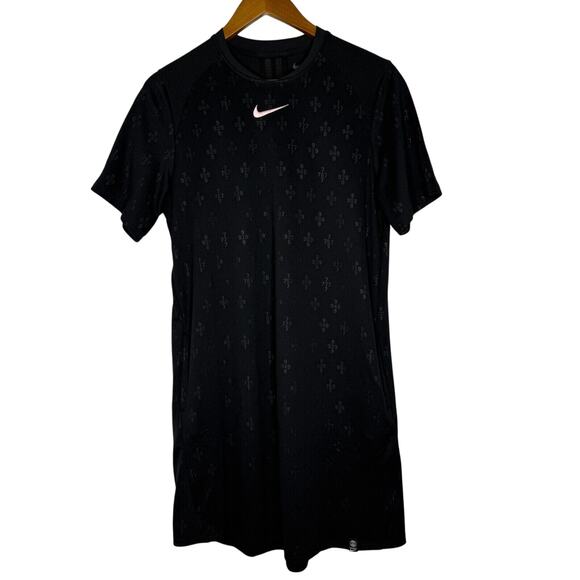 Nike Dri-Fit Paris Saint Germain Dress Jersey L Center Swoosh Sportswear - Picture 1 of 8